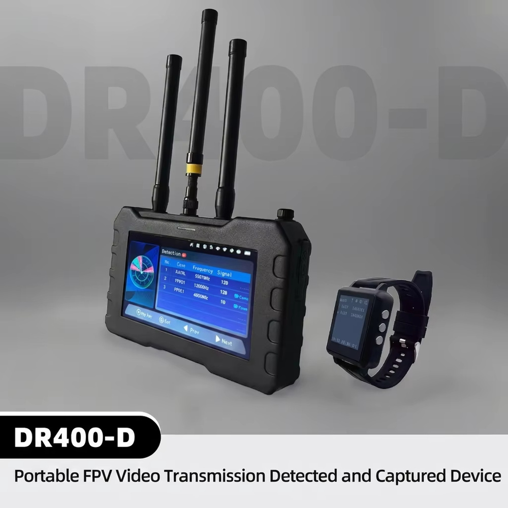 DR400-D Portable FPV Video Transmission Detected and Captured Device