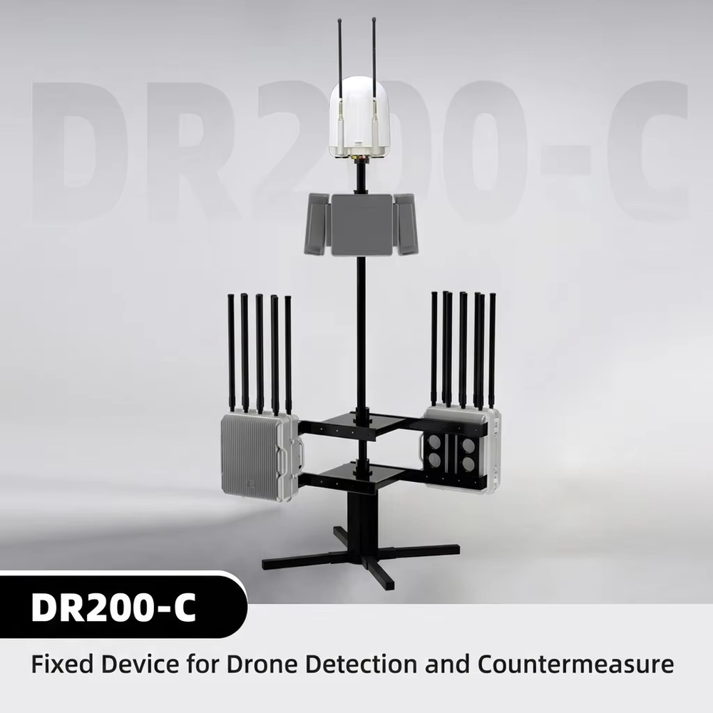 DR200-C Fixed Device for Drone Detection and Countermeasure